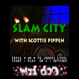 Slam City With Scottie Pippen (32X) (U) (CD 3of4 - Mad Dog) Title Screen